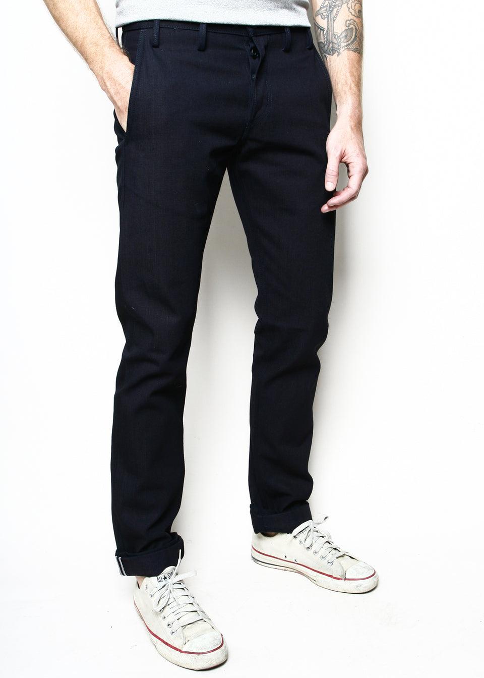 Officer Trousers // Indigo Selvedge Canvas Product Image