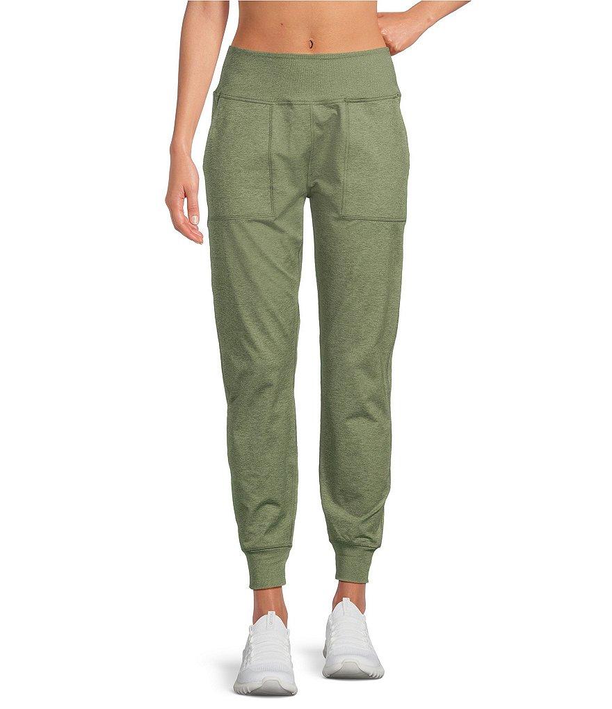 Kinesis High Rise Slim Sueded Jersey Moisture Wicking Pull-On Joggers Product Image