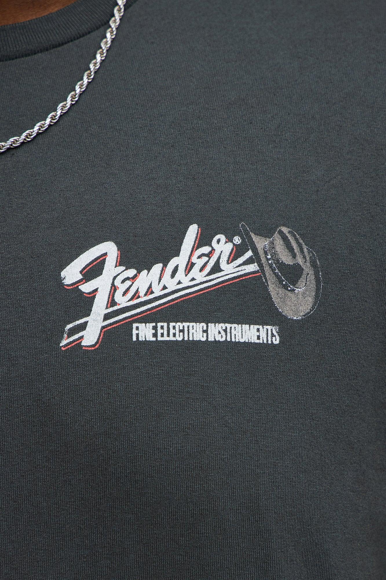 Electric Fender Strat Short Sleeve Tee - Black Male Product Image