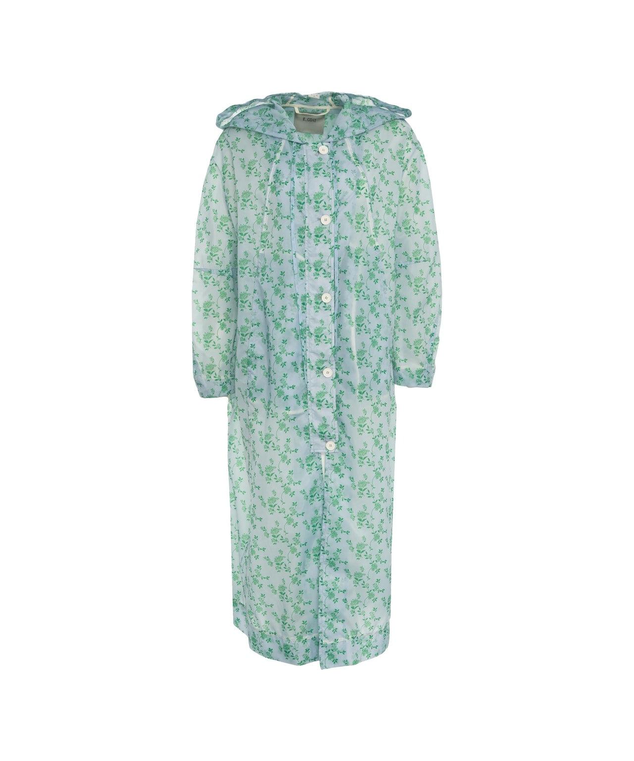 Semi transparent trench coat Product Image