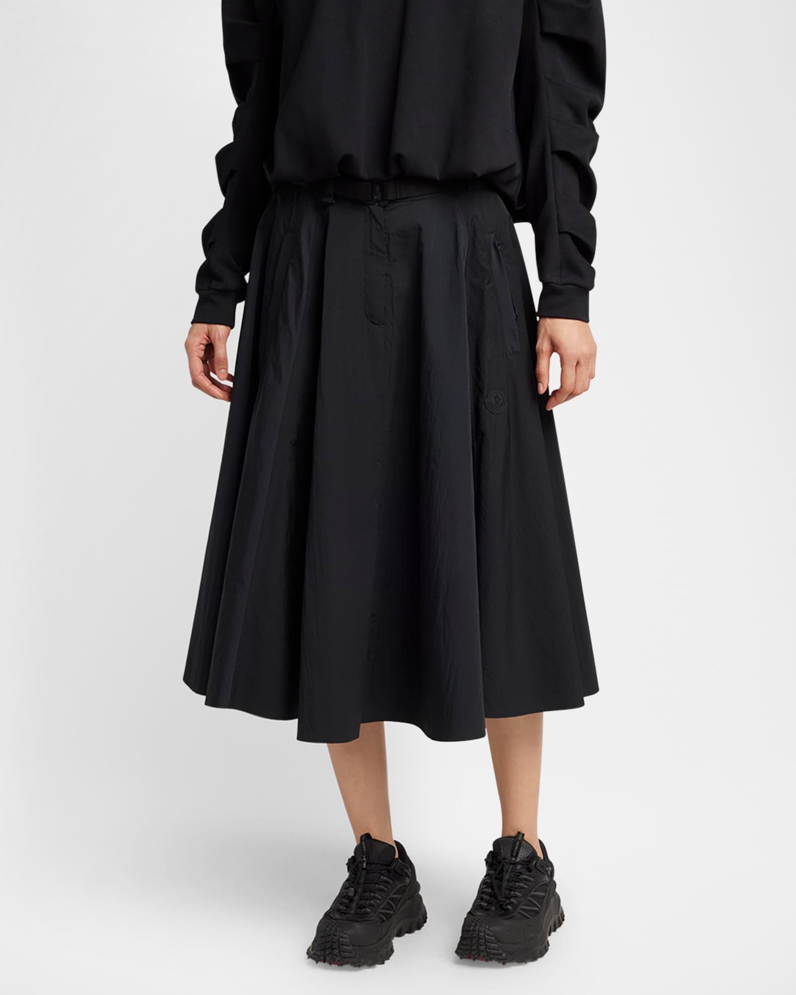 Belted Midi Skirt Product Image