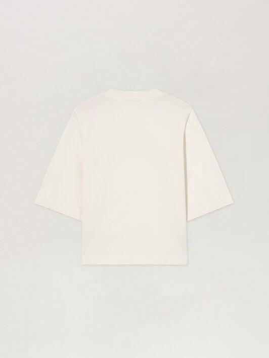 Curved Logo Boxy T-Shirt Product Image