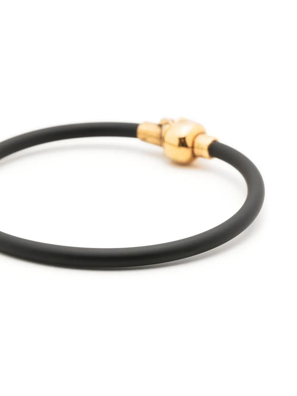 skull-charm slip-on bracelet Product Image