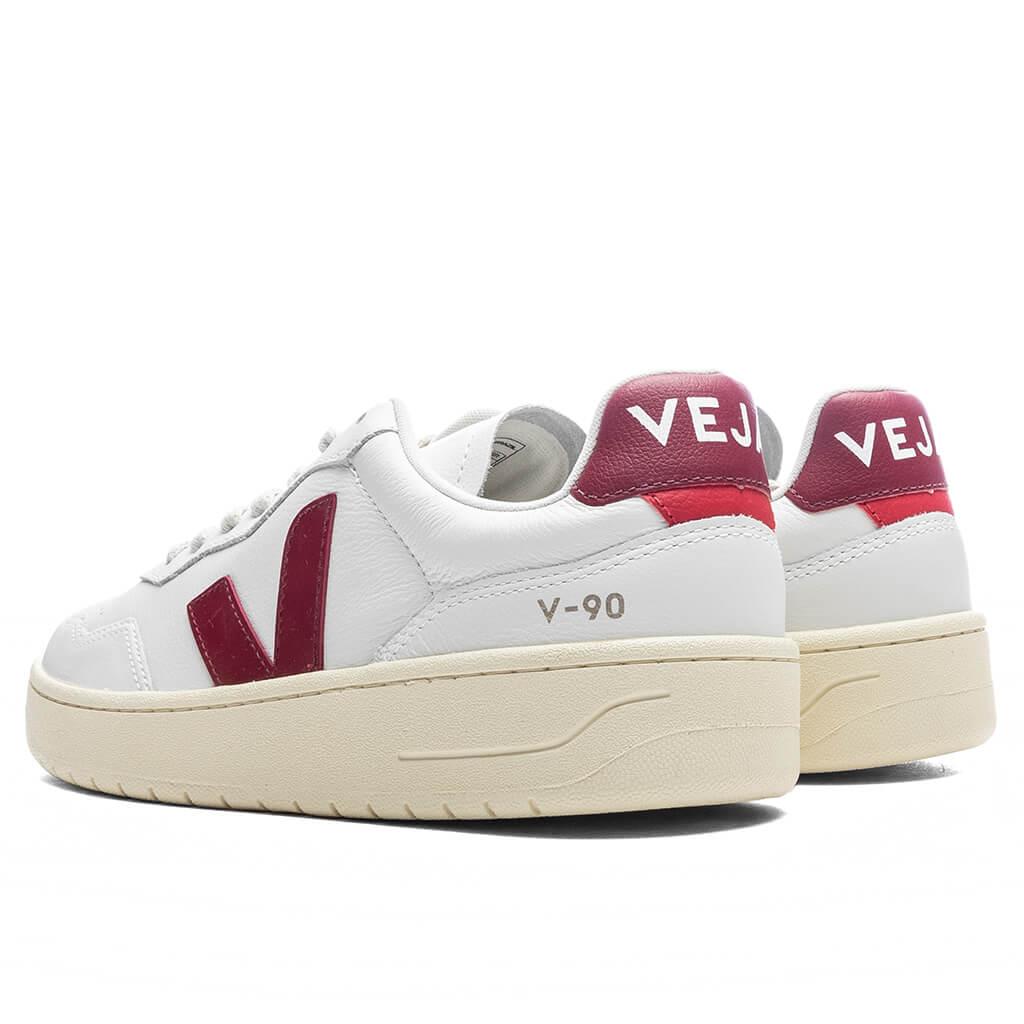 V-90 O.T. Leather - Extra White/Marsala Male Product Image