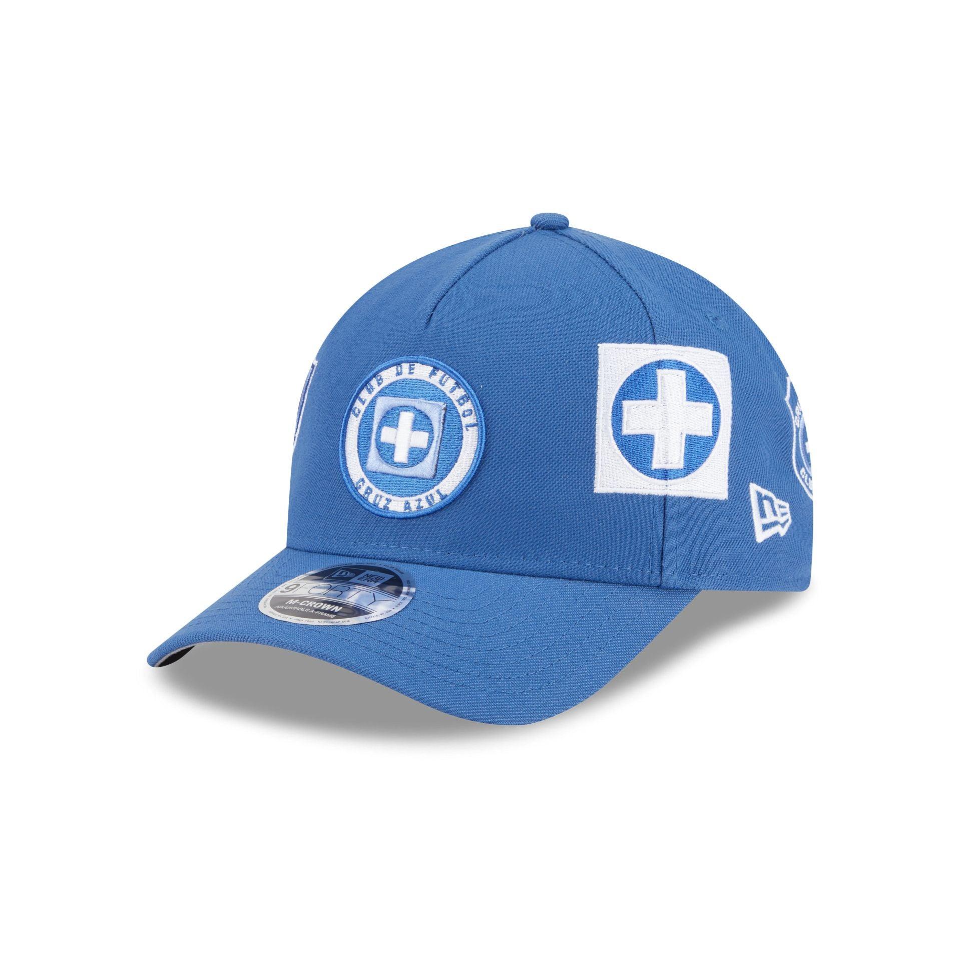 Cruz Azul Indigo 9FORTY M-Crown A-Frame Trucker Hat Male Product Image