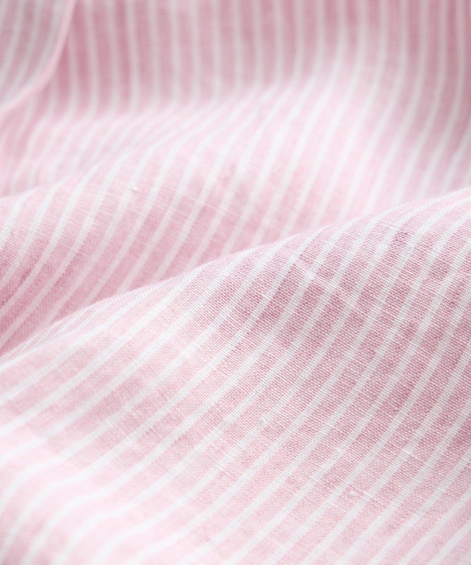 Slim Sea Soft Irish Linen Point Collar Shirt Product Image