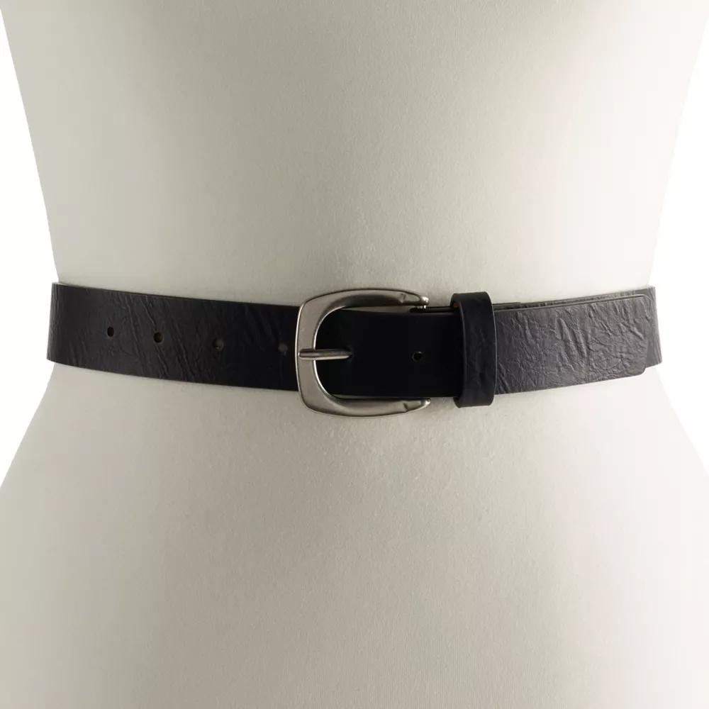 Women's Sonoma Goods For Life® Square Buckle Belt,  Product Image