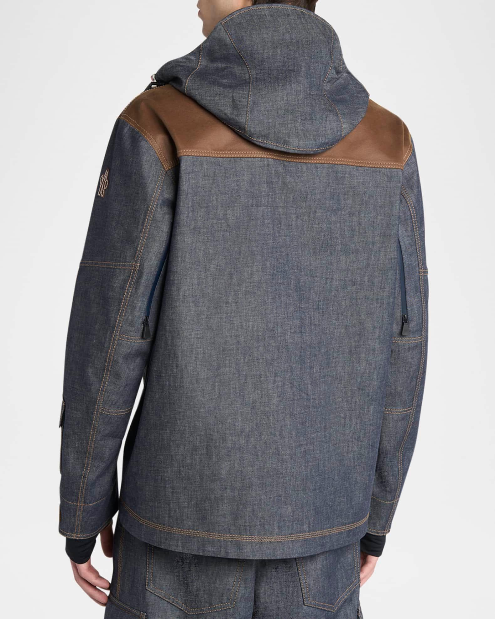 Men's Contrast Yoke Langtang Jacket Product Image