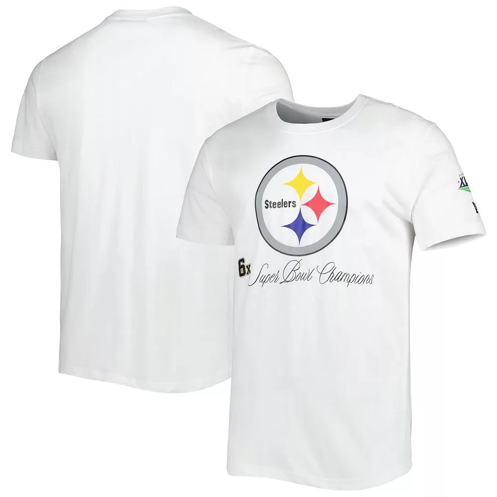 Mens New Era Pittsburgh Steelers Historic Champs T-Shirt Product Image