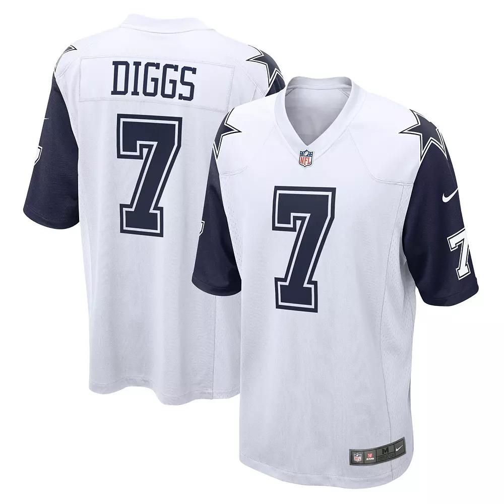 Men's Nike Trevon Diggs White Dallas Cowboys Alternate Game Jersey, Size: 3XL Product Image