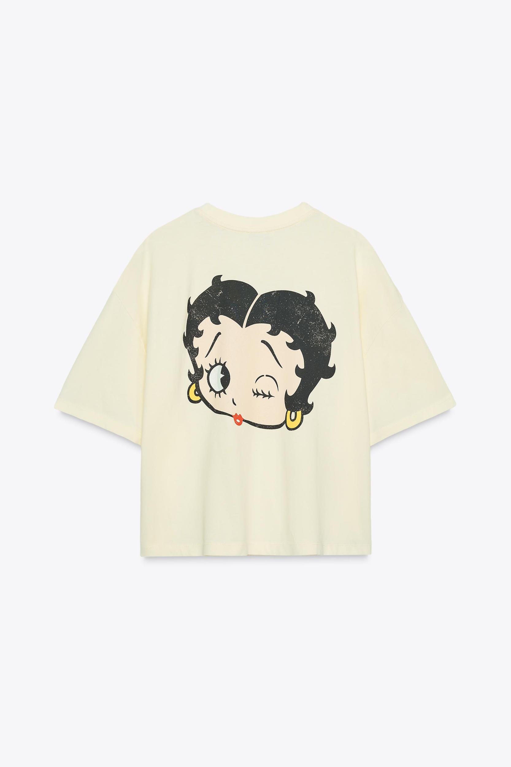 BETTY BOOP® WASHED EFFECT T-SHIRT Product Image