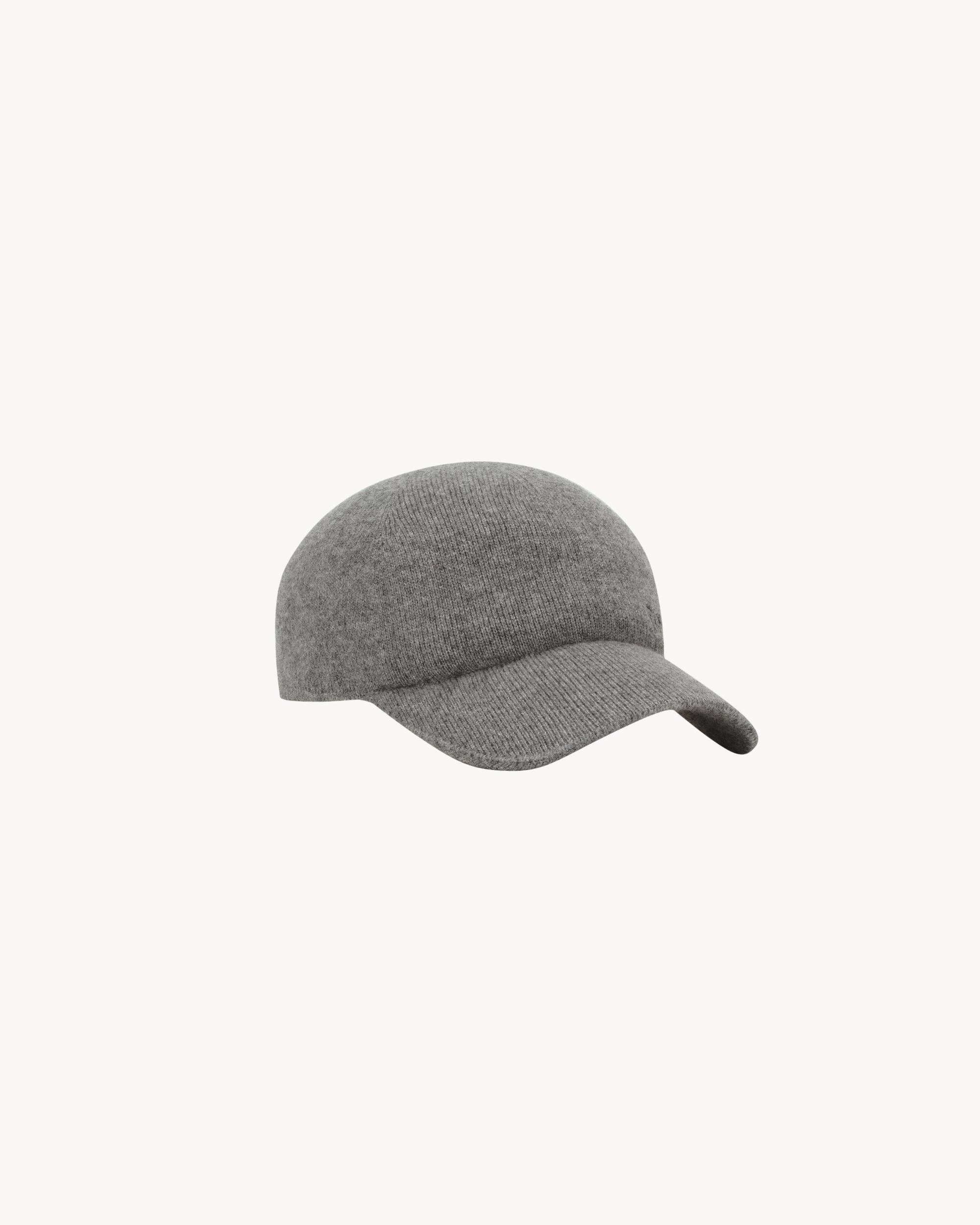 SAINT LAURENT knit baseball cap in cashmere Product Image