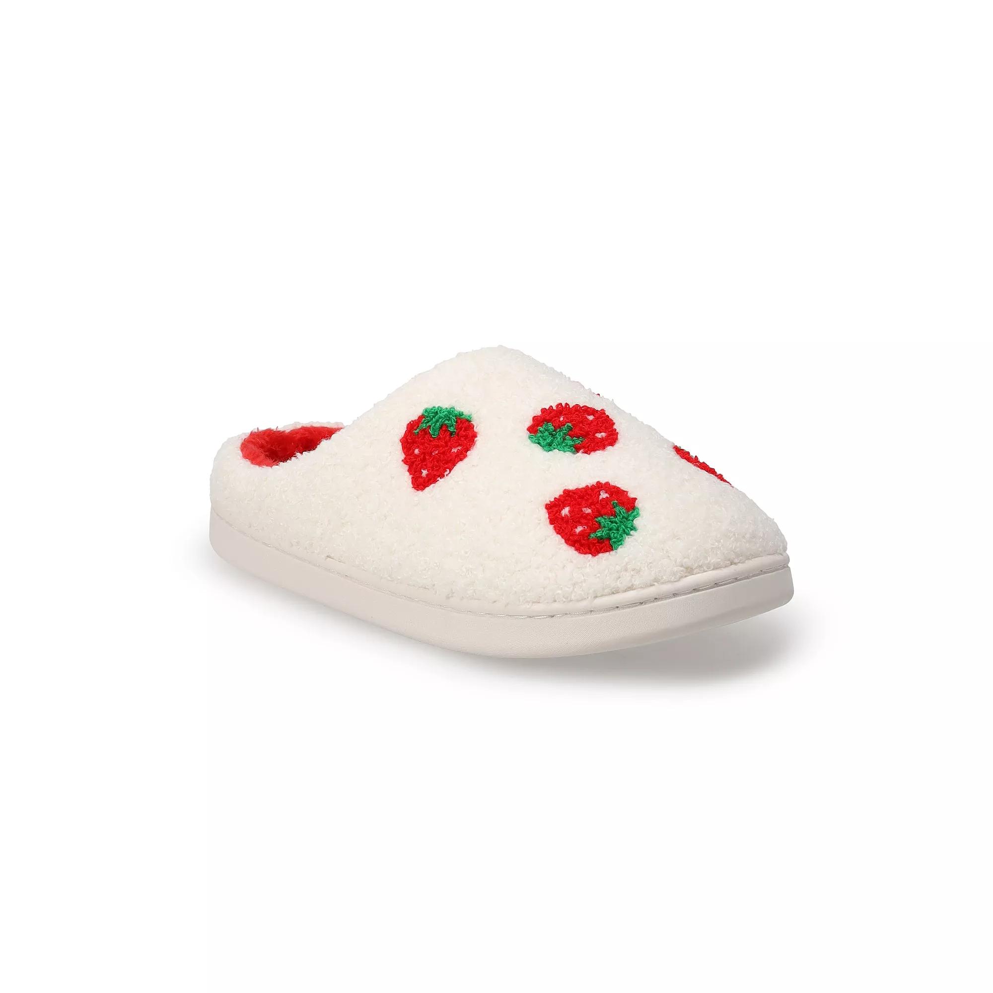 Juniors Arden Colorful Slippers, Womens Product Image