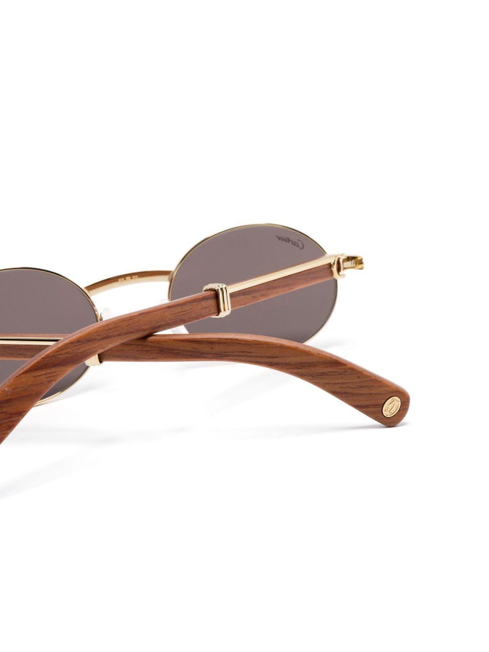 oval-frame sunglasses Product Image