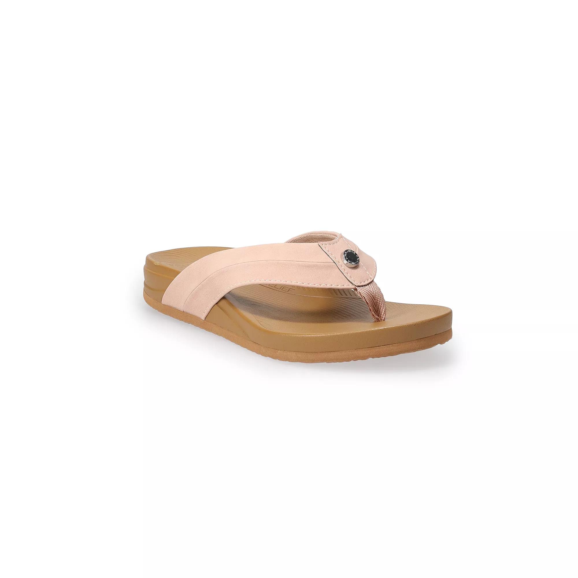 Nautica Anglin Women's Flip Flop Sandals, Size: 10, Blush Product Image