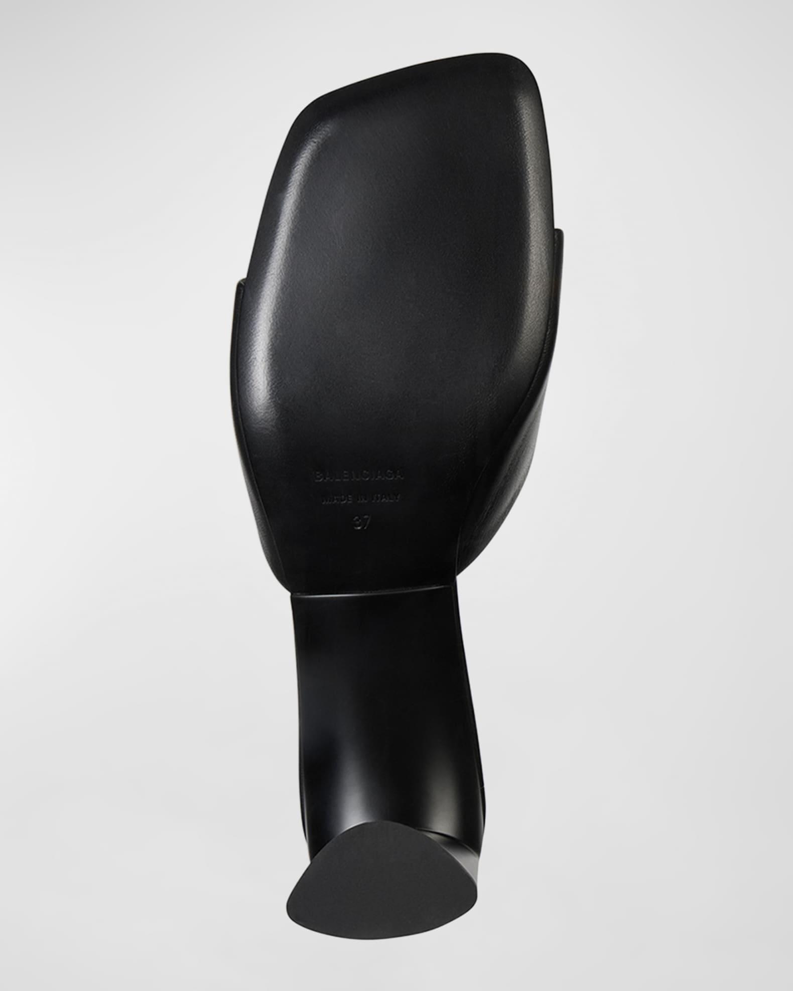 Dutyfree Leather Logo Mule Sandals Product Image