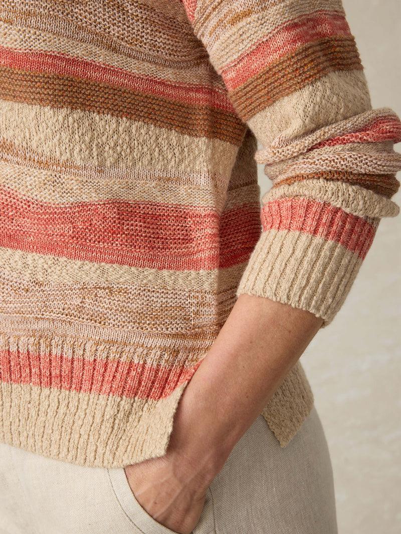 Miramar Linen Sedona Sweater - Horizon Hues Product Image
