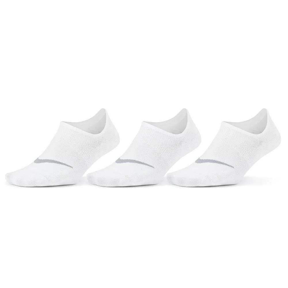 Women's Nike 3-Pack Everyday Plus Lightweight Training Footie Socks,  Product Image