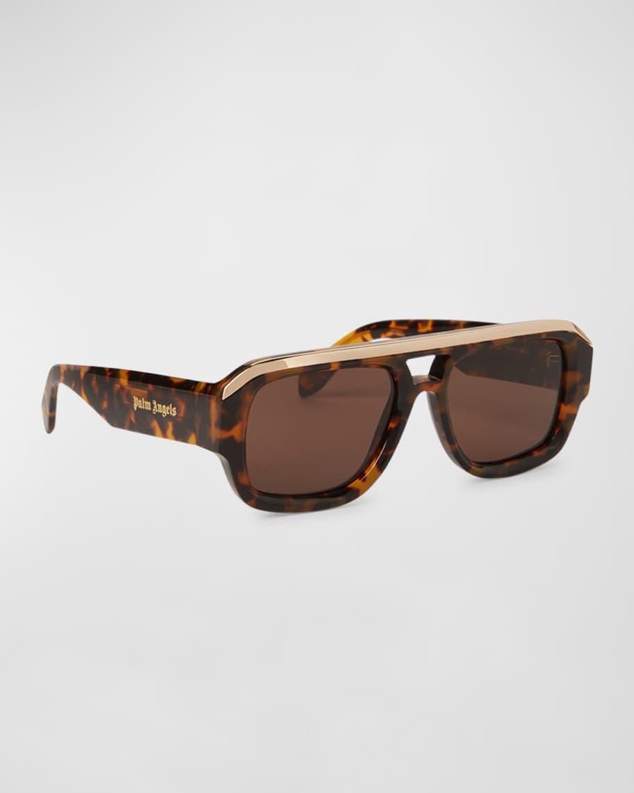 Mens Stockton Acetate Rectangle Sunglasses Product Image