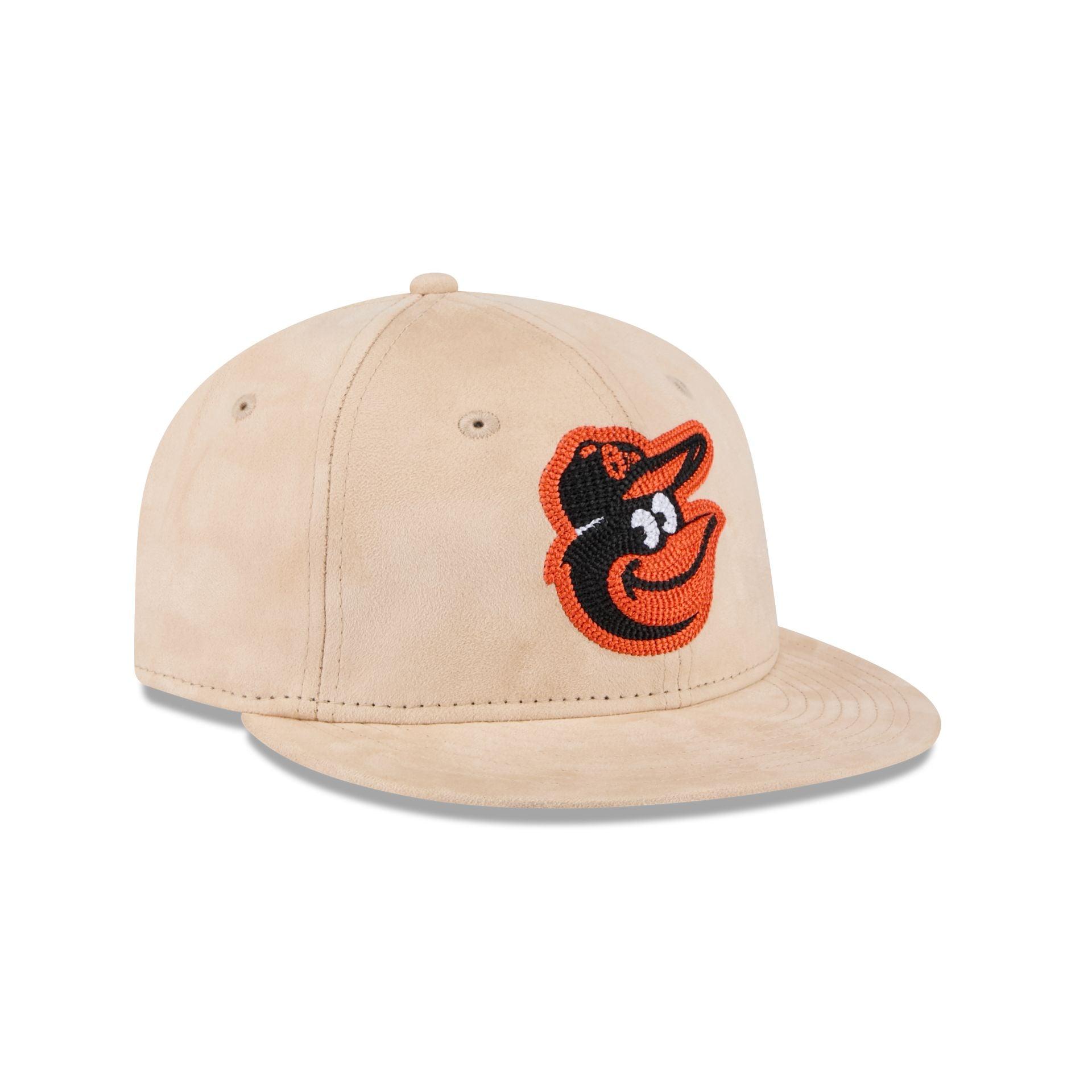 Baltimore Orioles Stone Suede Retro Crown 9FIFTY Snapback Hat Male Product Image
