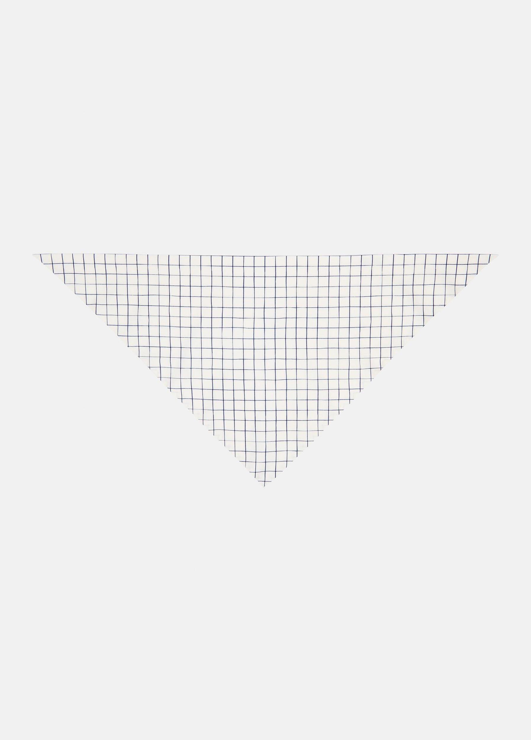 Trellis Plaid Cotton-Blend Headkerchief Product Image
