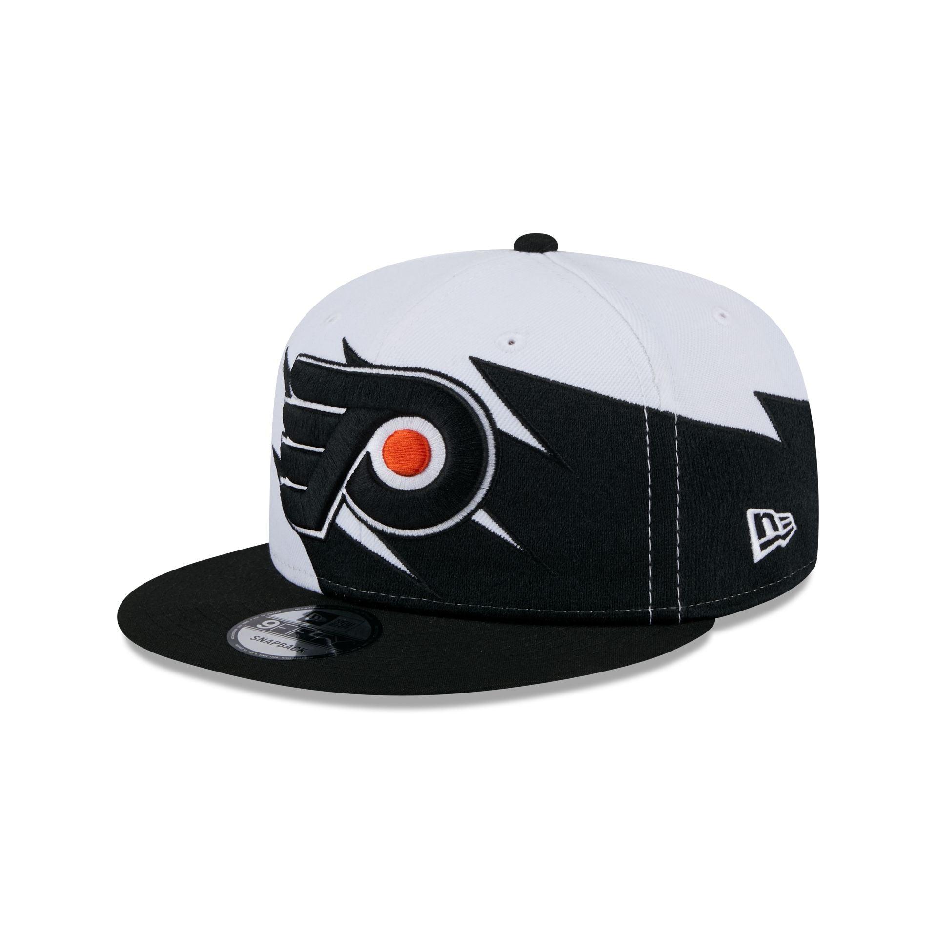 Philadelphia Flyers Jagged 9FIFTY Snapback Hat Male Product Image