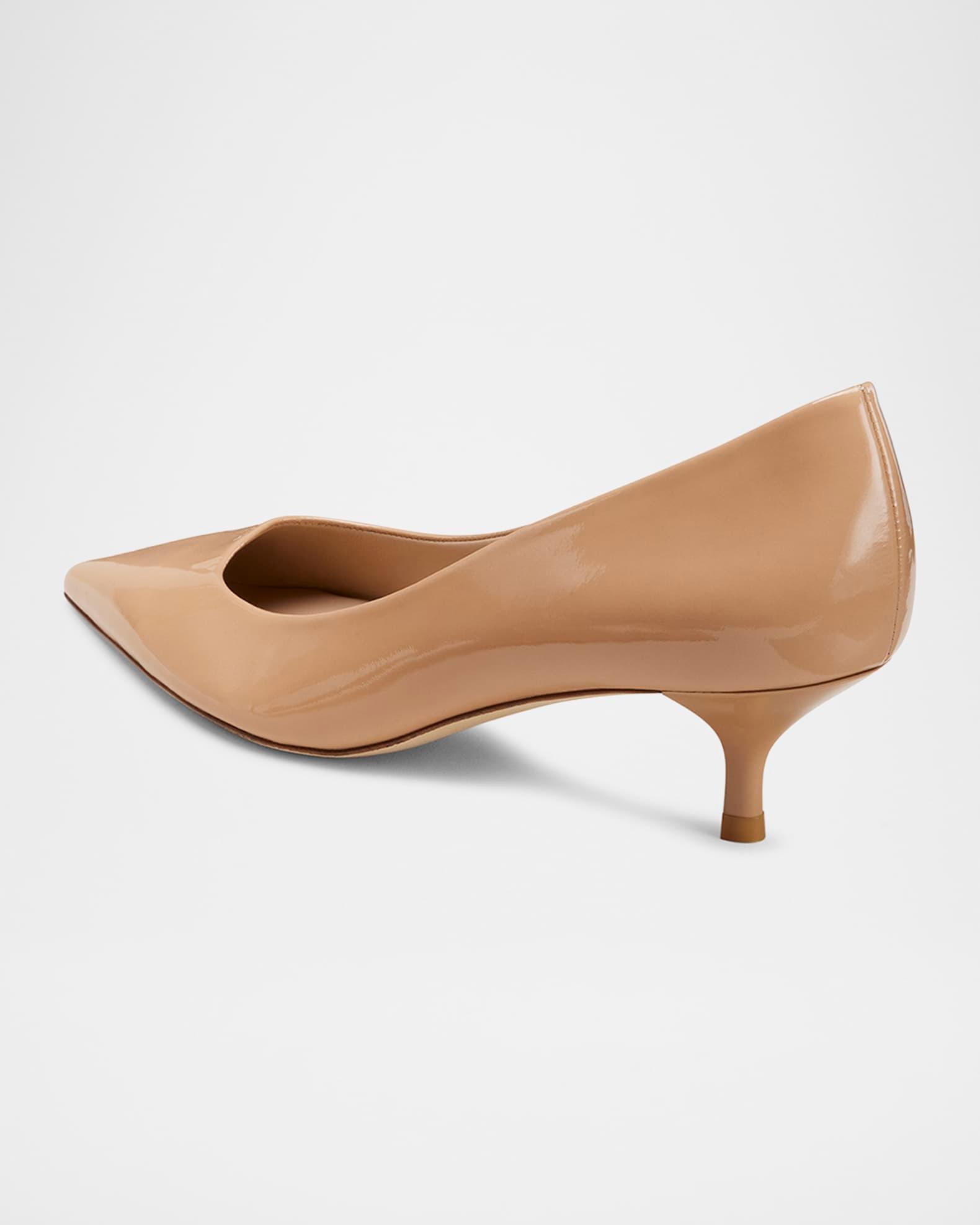 Stuart Patent Kitten Pumps Product Image