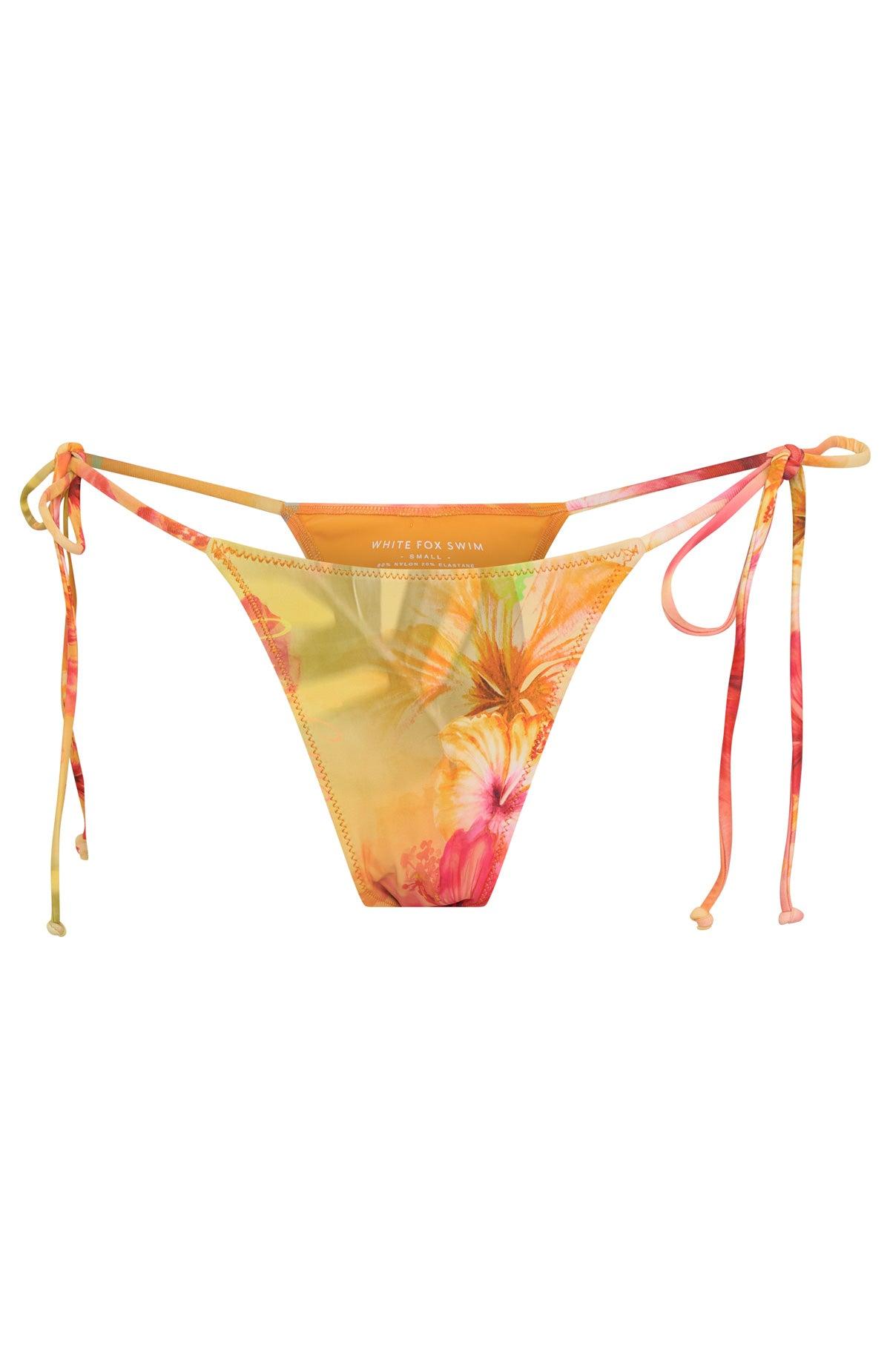 Tidal Wave Cheeky Bottoms Tangerine Bloom Product Image