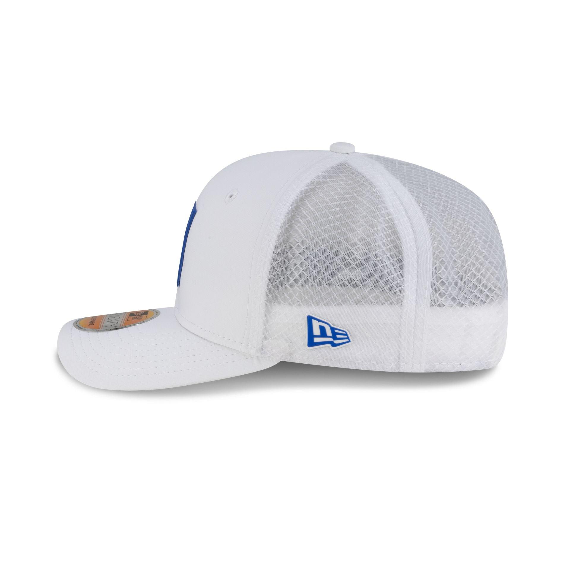 Los Angeles Rams 2025 Sideline Hot Weather White 9SEVENTY Trucker Hat Male Product Image