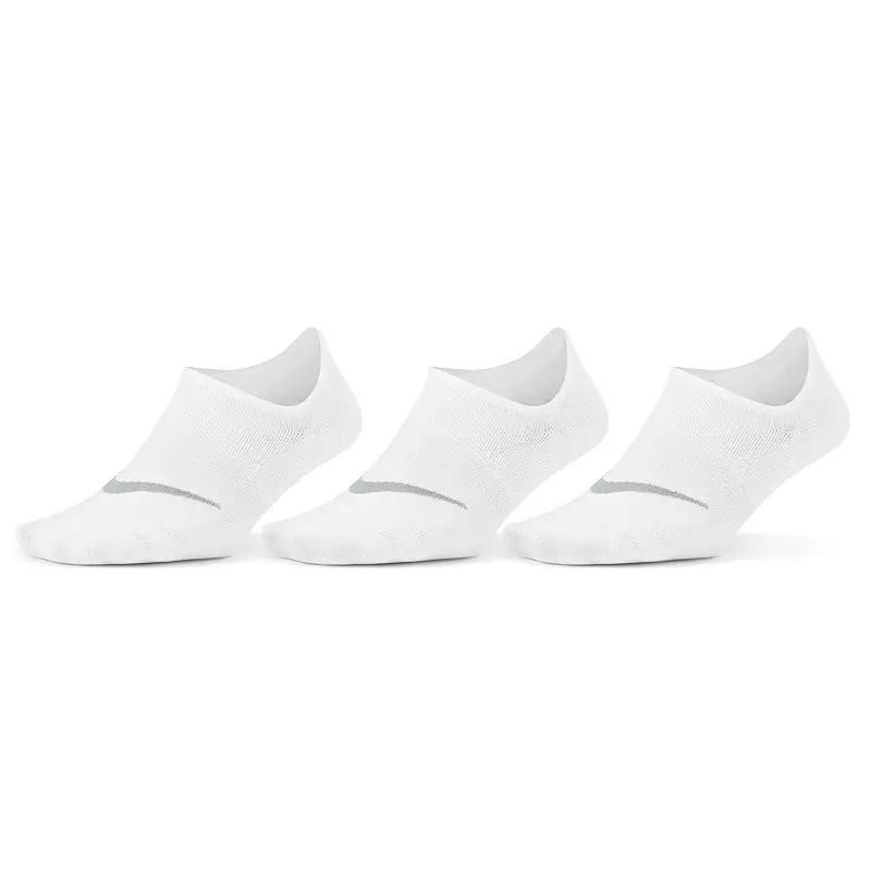 Women's Nike 3-Pack Everyday Plus Lightweight Training Footie Socks,  Product Image