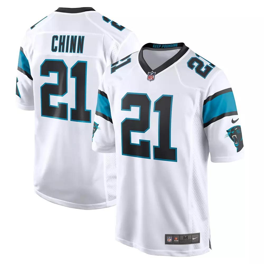 Men's Nike Jeremy Chinn White Carolina Panthers Game Jersey, Size: 2XL Product Image