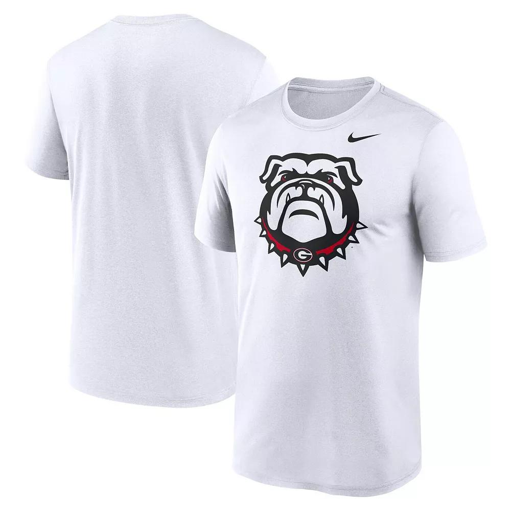Men's Nike White Georgia Bulldogs Primetime Legend Alternate Logo T-Shirt, Size: 2XL Product Image