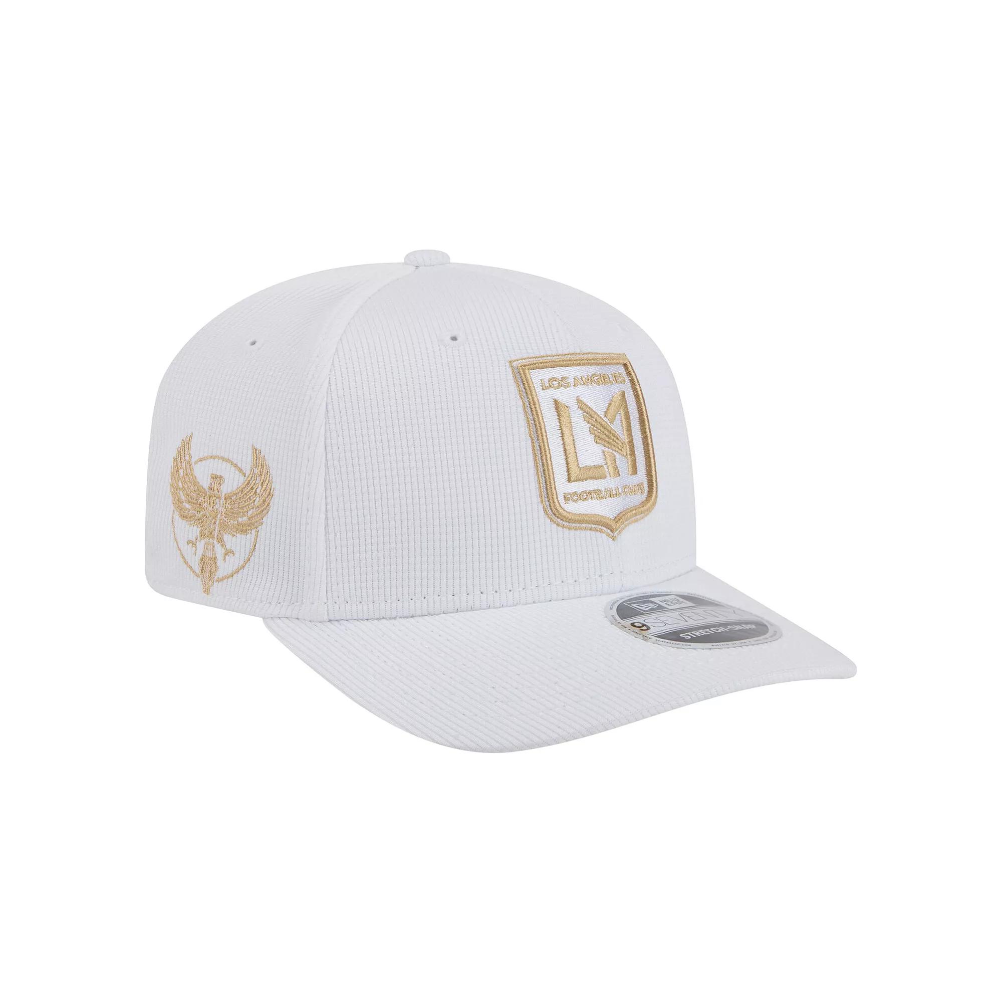 Men's New Era White LAFC 2025 Jersey Hook 9SEVENTY Stretch-Snap Hat, Lfc White Product Image