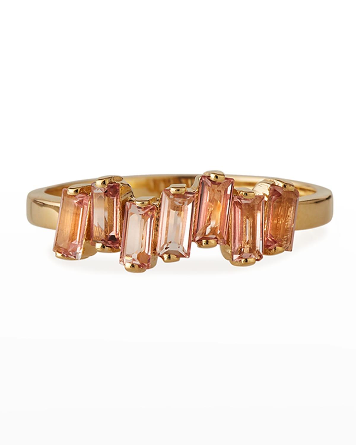 14k Gold Amalfi Wave Band Ring Product Image