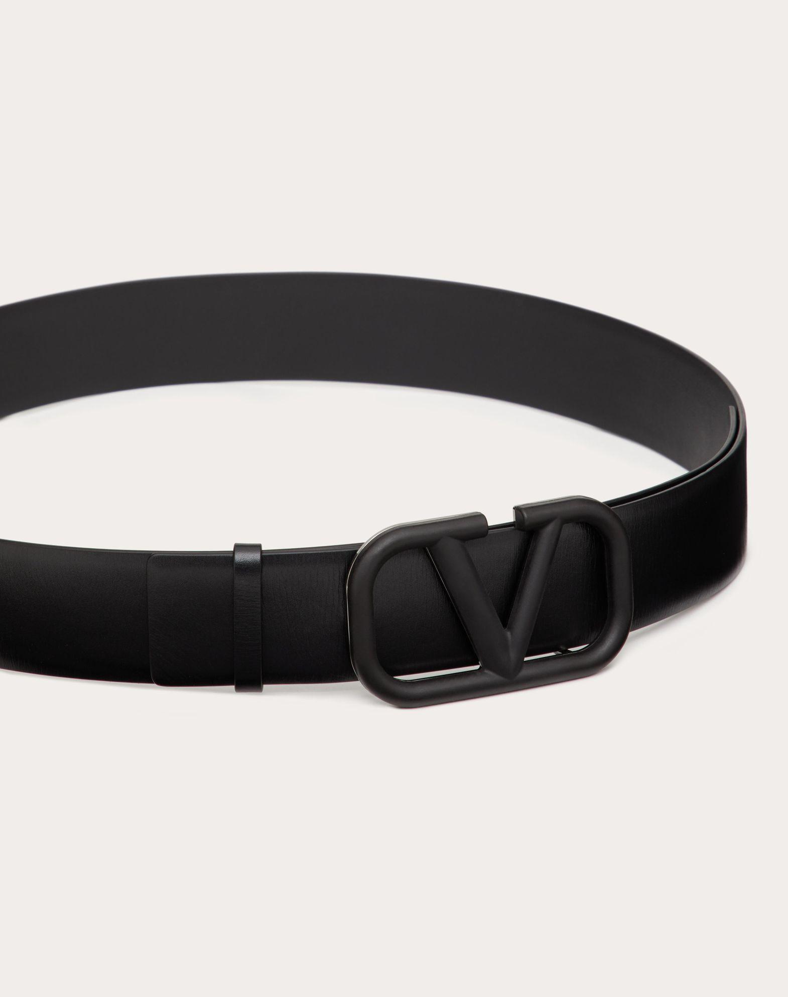 VLOGO SIGNATURE CALFSKIN BELT Product Image
