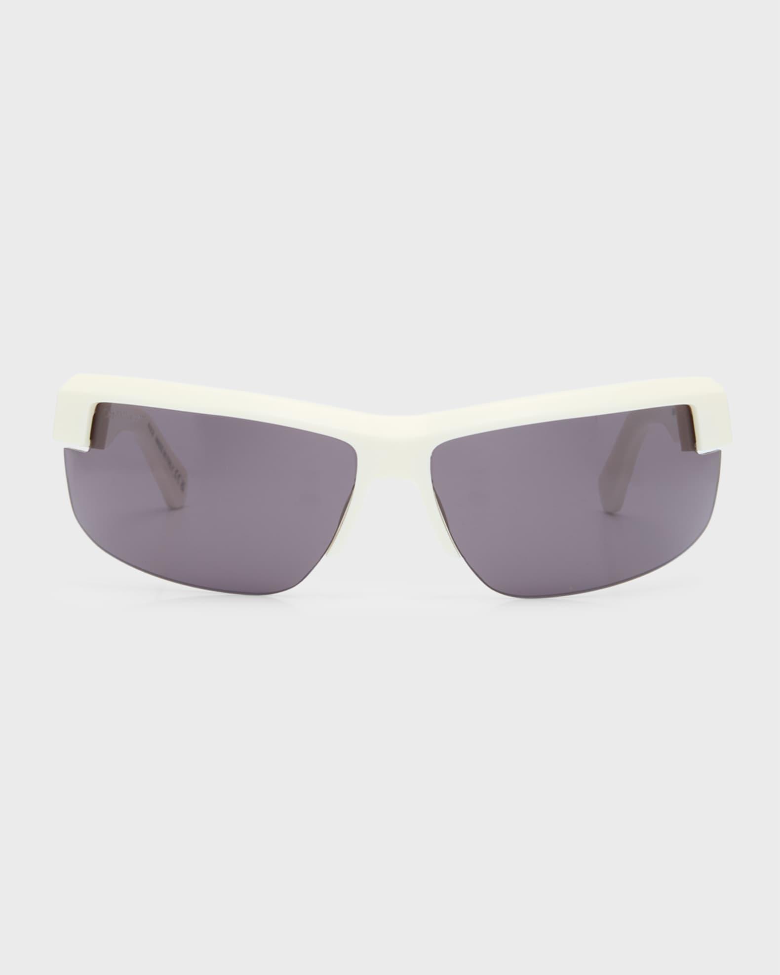 Mens Toledo Half-Rim Acetate Sunglasses Product Image