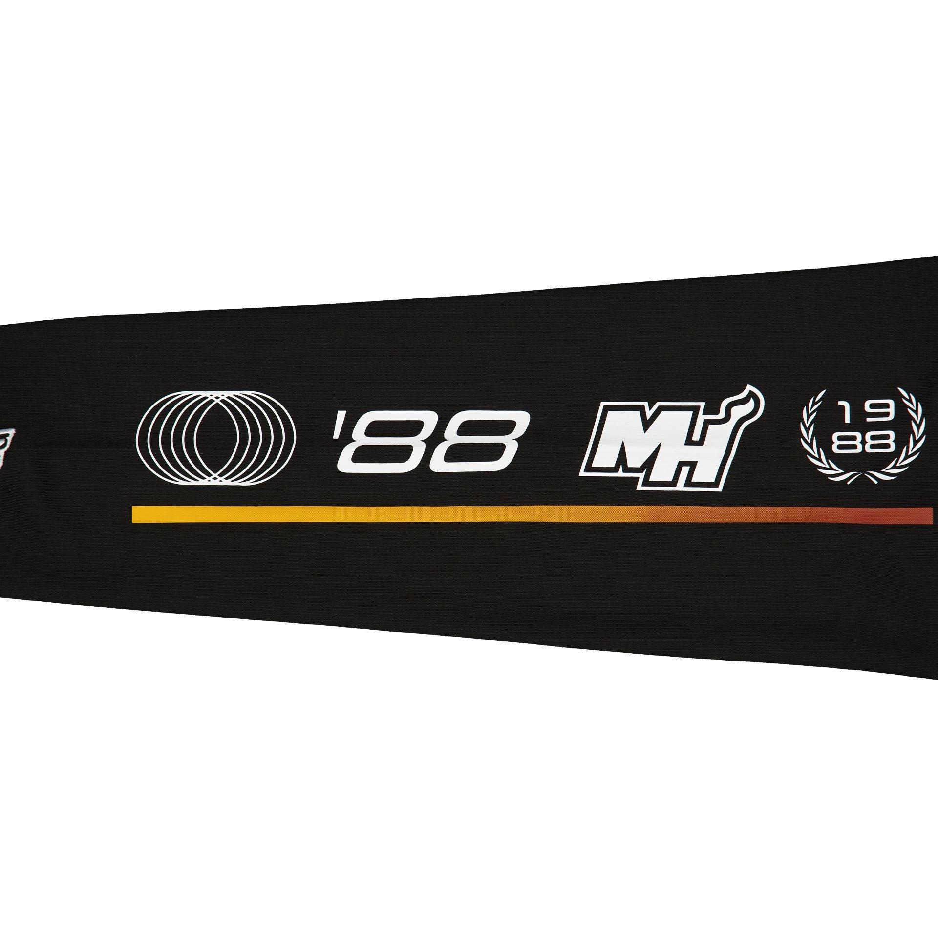 Miami Heat Modern Speed Black Long Sleeve T-Shirt Male Product Image