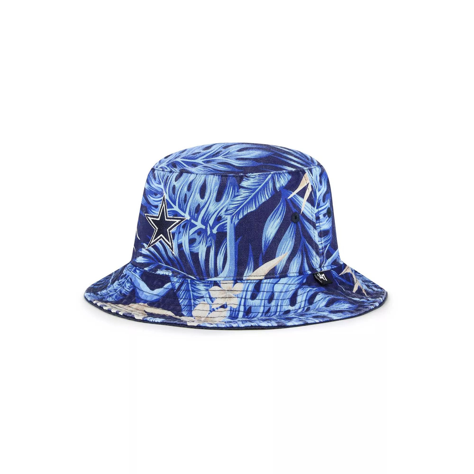 Men's '47 Navy Dallas Cowboys Tropicalia Bucket Hat, Blue Product Image