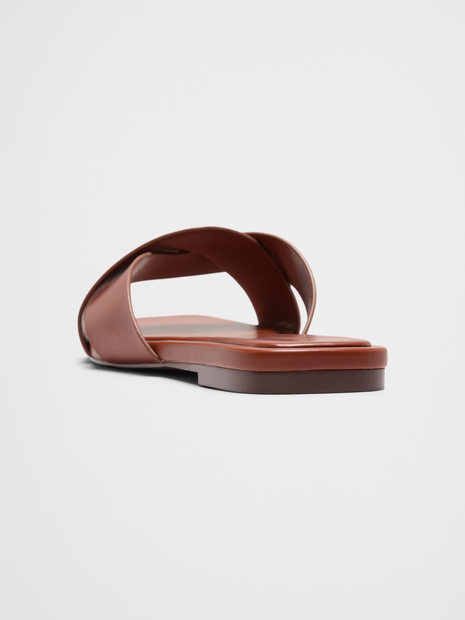 Vegan Leather Braided Sandal Product Image