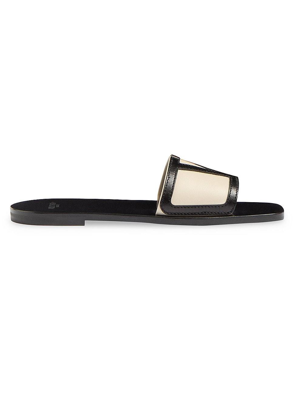 Valentino Garavani Womens Viva Superstar VLogo Slide Sandals Product Image