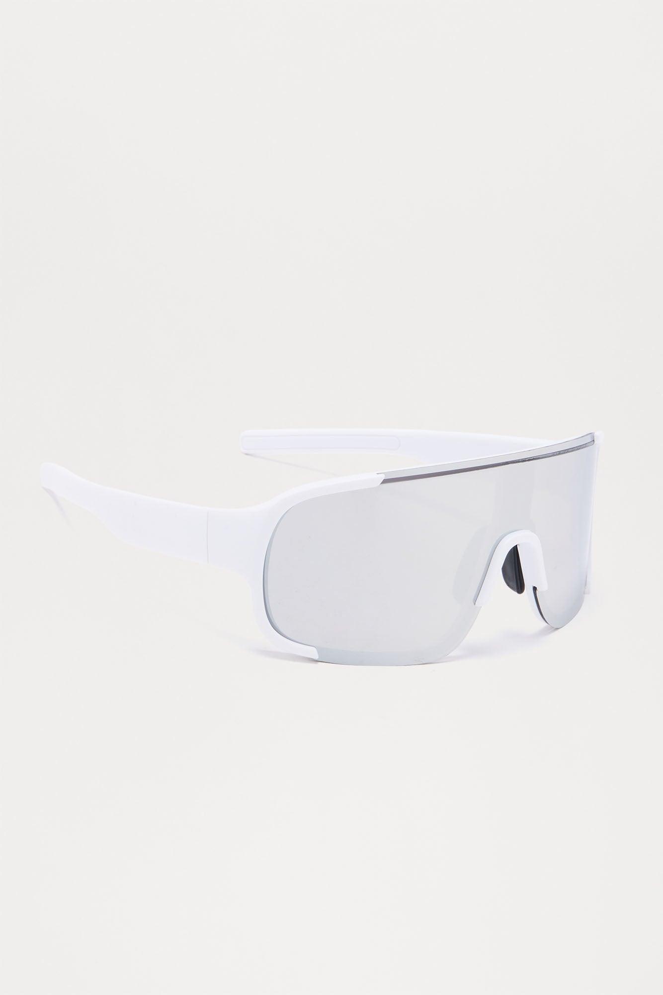 Hyper Frost Shield Sunglasses - White Female Product Image