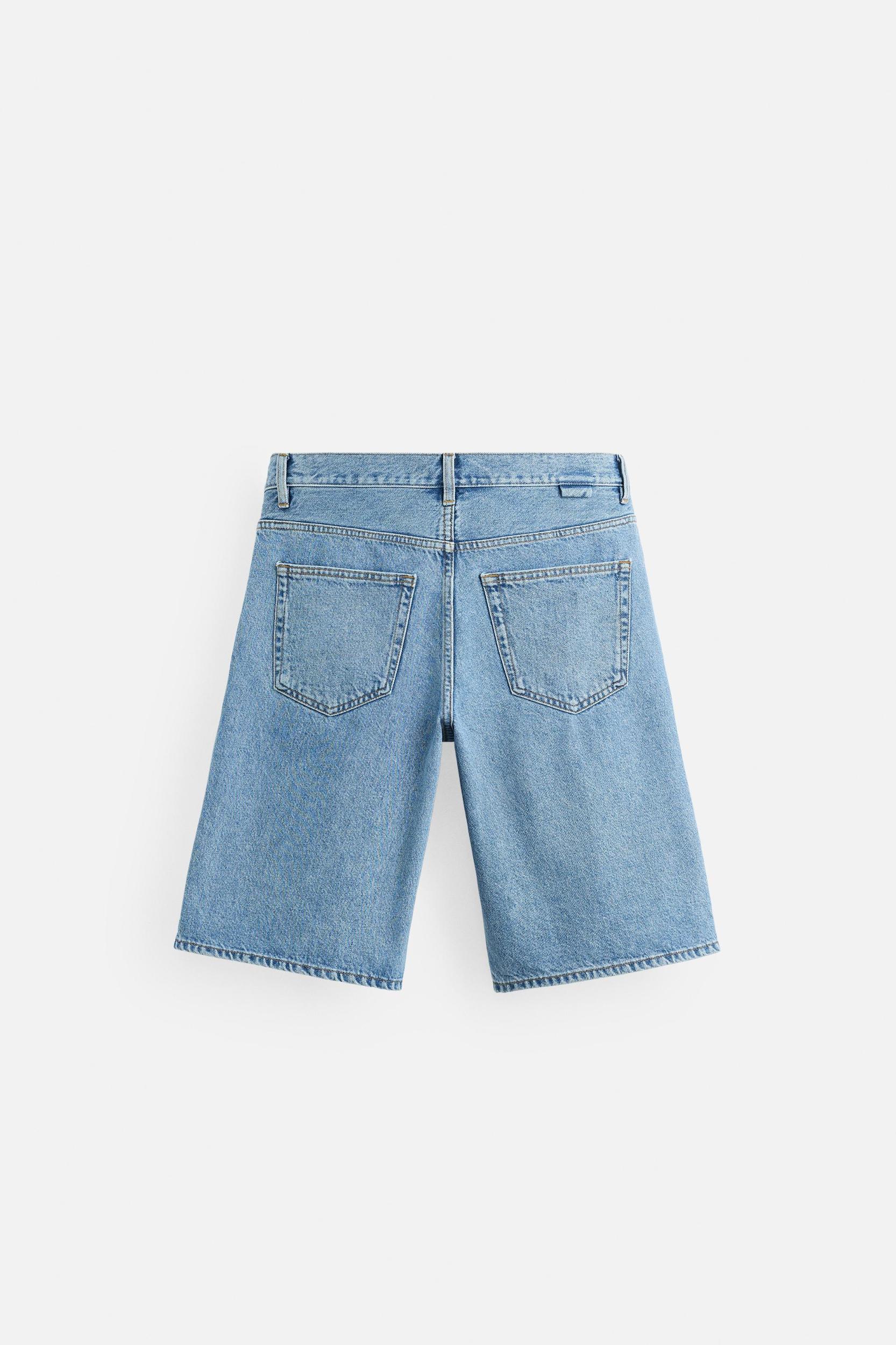 BAGGY FIT DENIM SHORTS Product Image