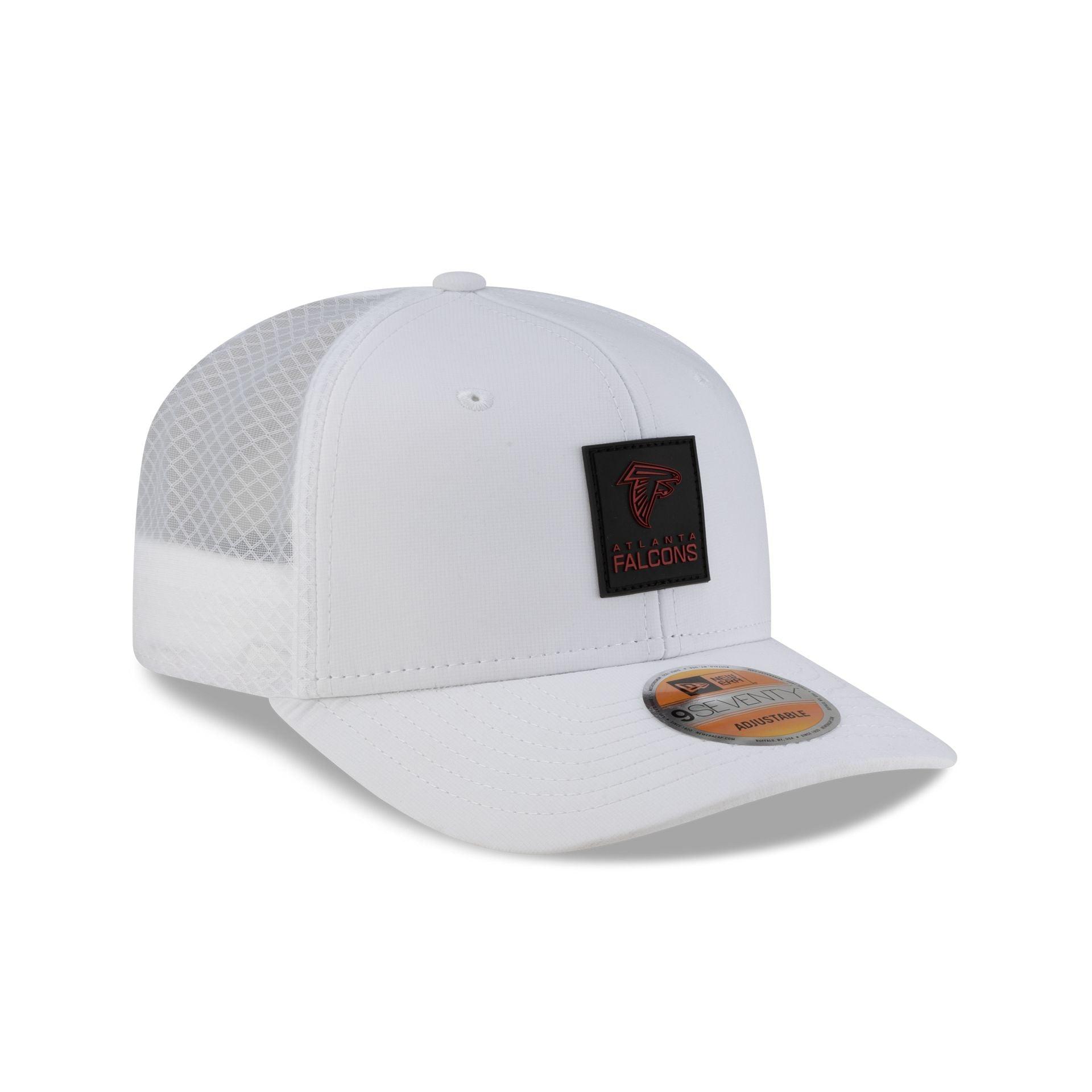 Atlanta Falcons 2025 Sideline Hot Weather White 9SEVENTY Trucker Hat Male Product Image