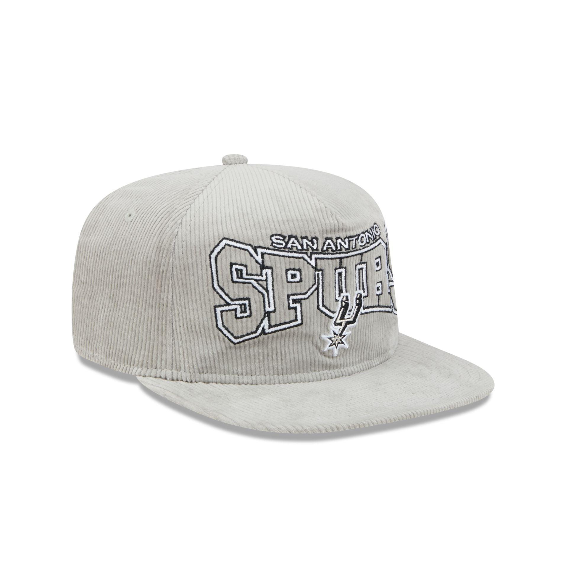San Antonio Spurs Gray Cord Golfer Hat Male Product Image