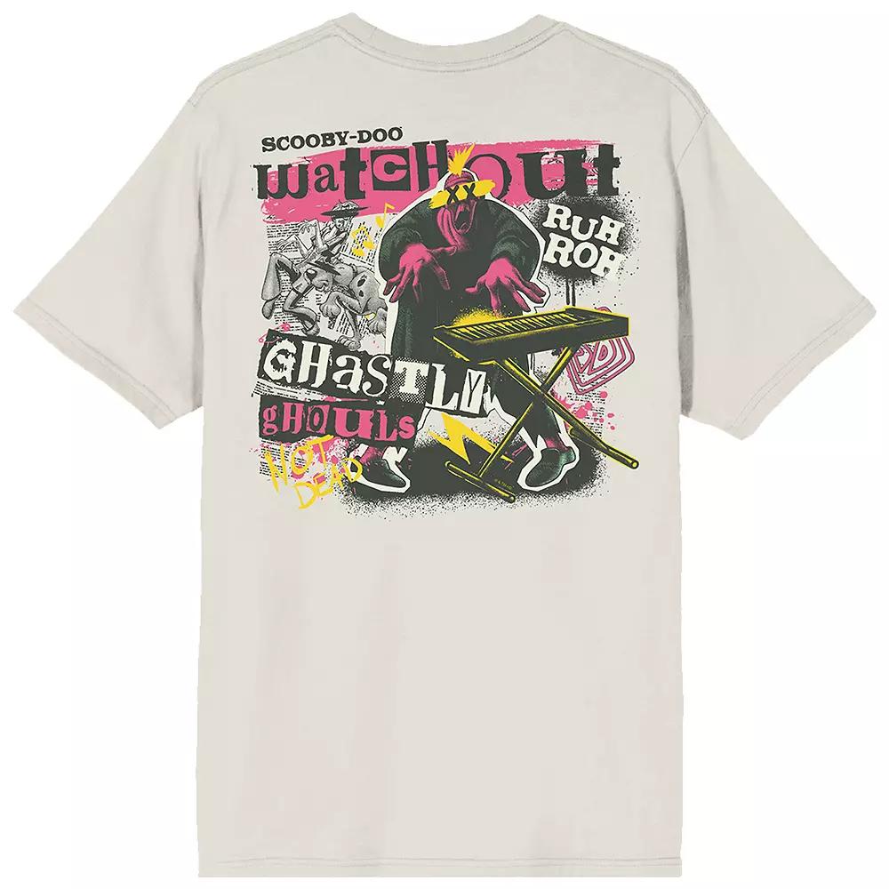 Men's Scooby-Doo Scooby and Shaggy Graphic Tee, Size: Medium, Off White Product Image