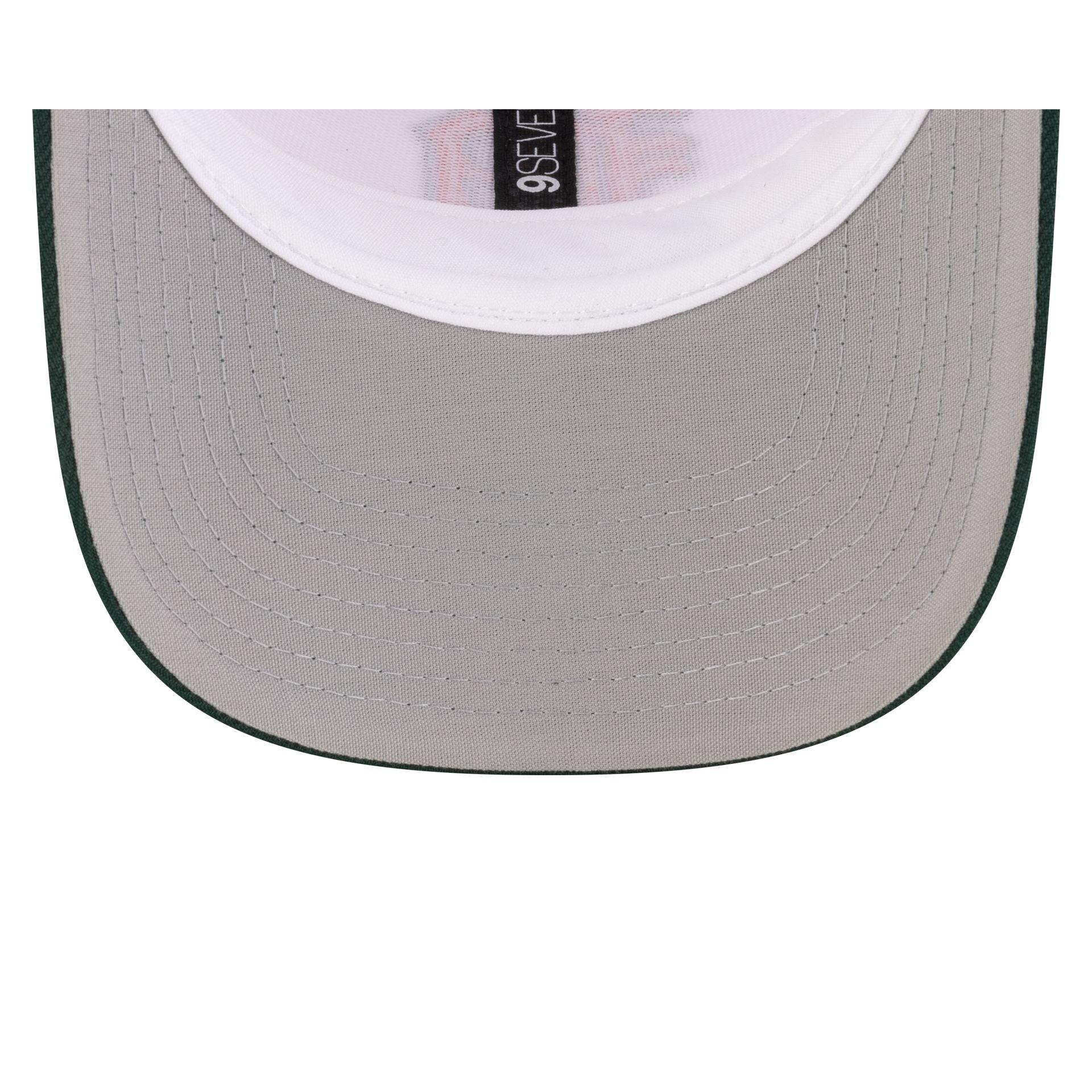 New Era x adidas Miami Hurricanes White 9SEVENTY Trucker Hat Male Product Image