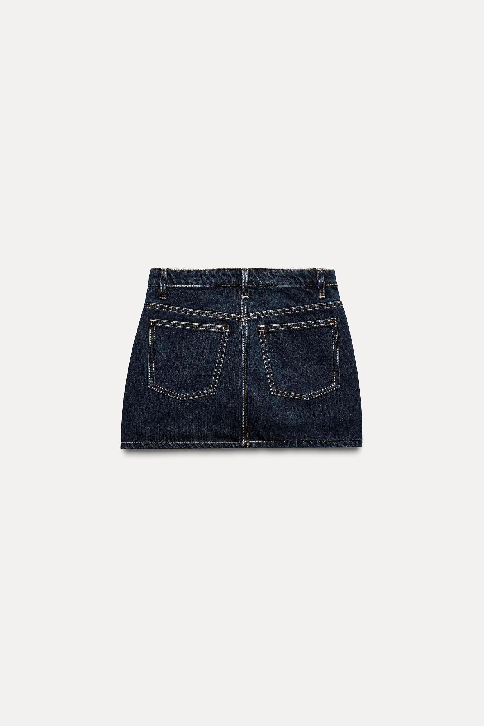 TRF DENIM MINI SKIRT Product Image