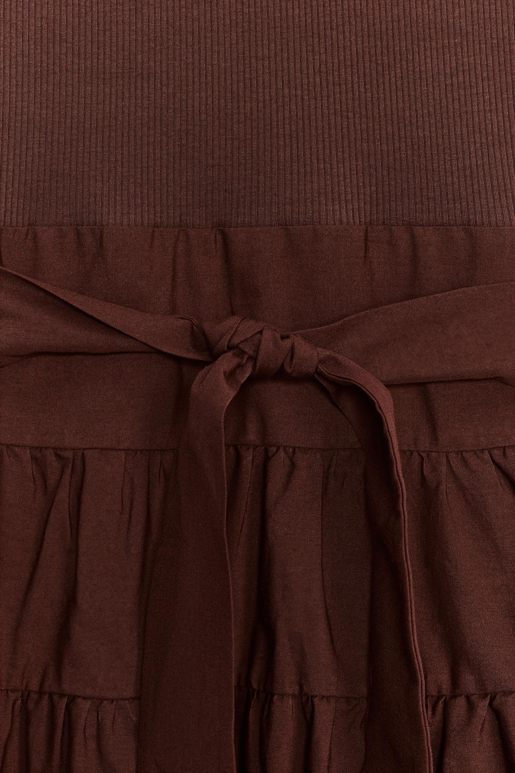 COMBINATION RUCHED DRESS Product Image