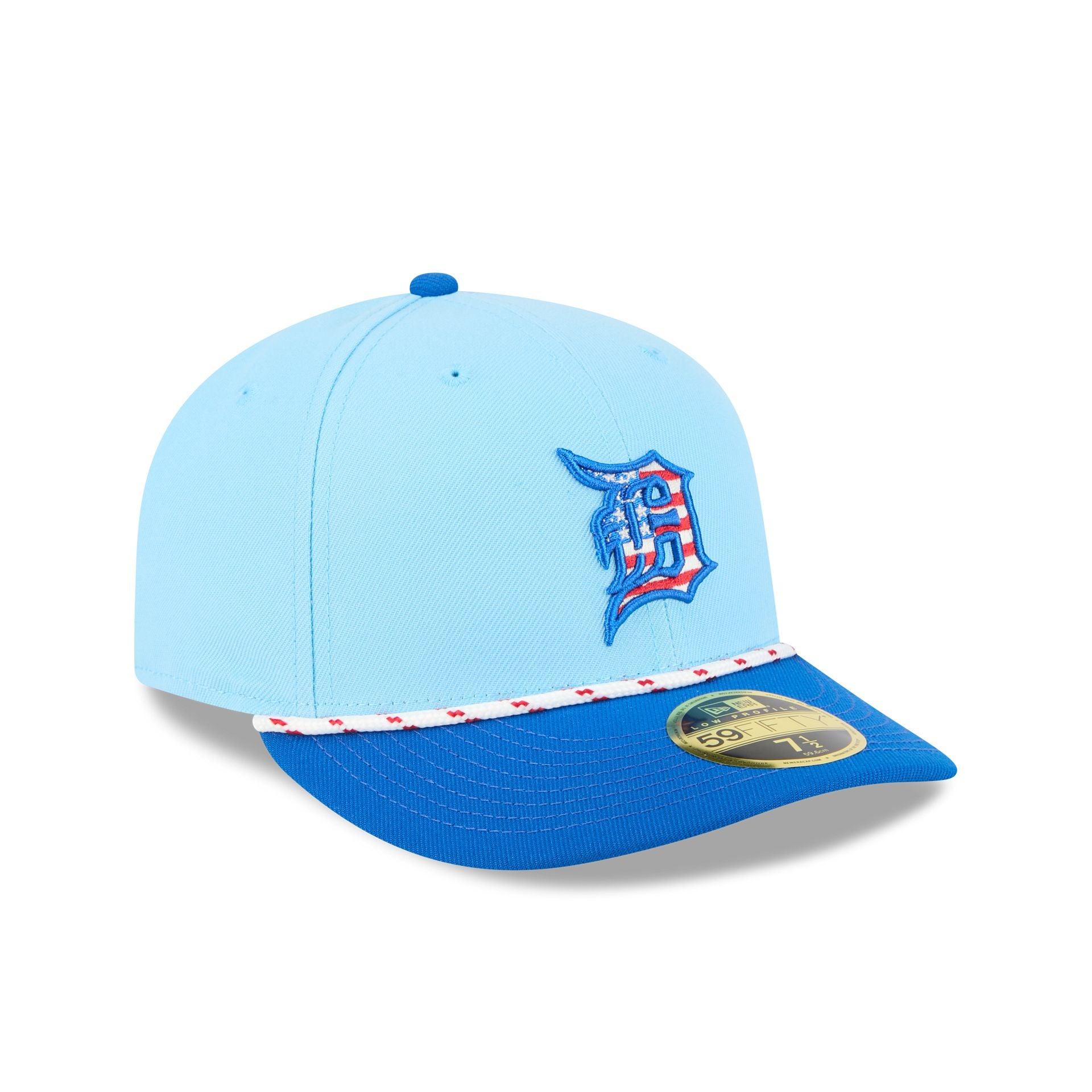 Detroit Tigers Independence Day 2025 Low Profile 59FIFTY Fitted Hat Male Product Image