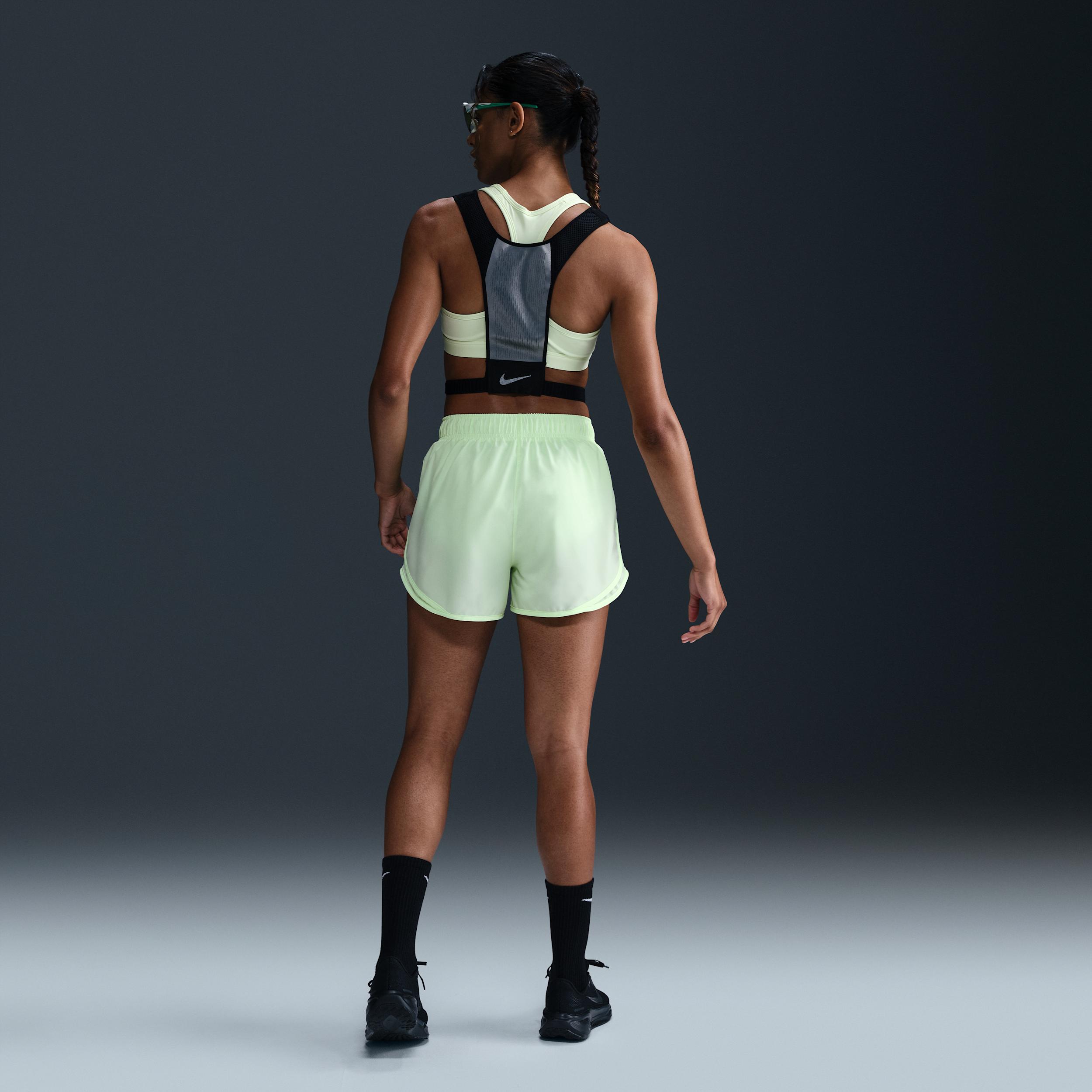 Nike Womens Tempo Dri-FIT Mid-Rise Brief-Lined Running Shorts | HM6096-675 Product Image